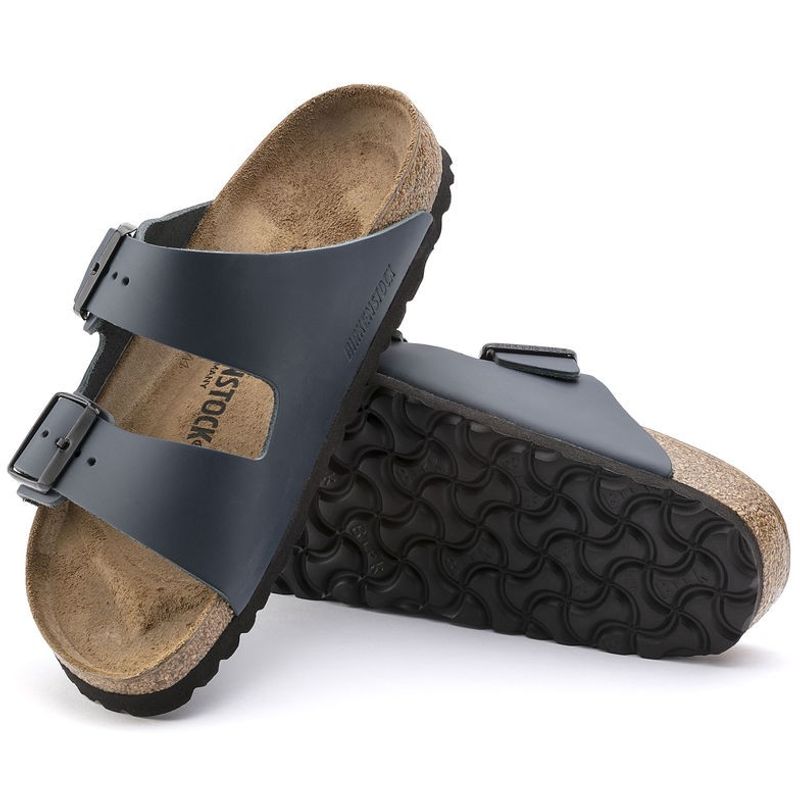 Birkenstock Arizona Blå skinn normal