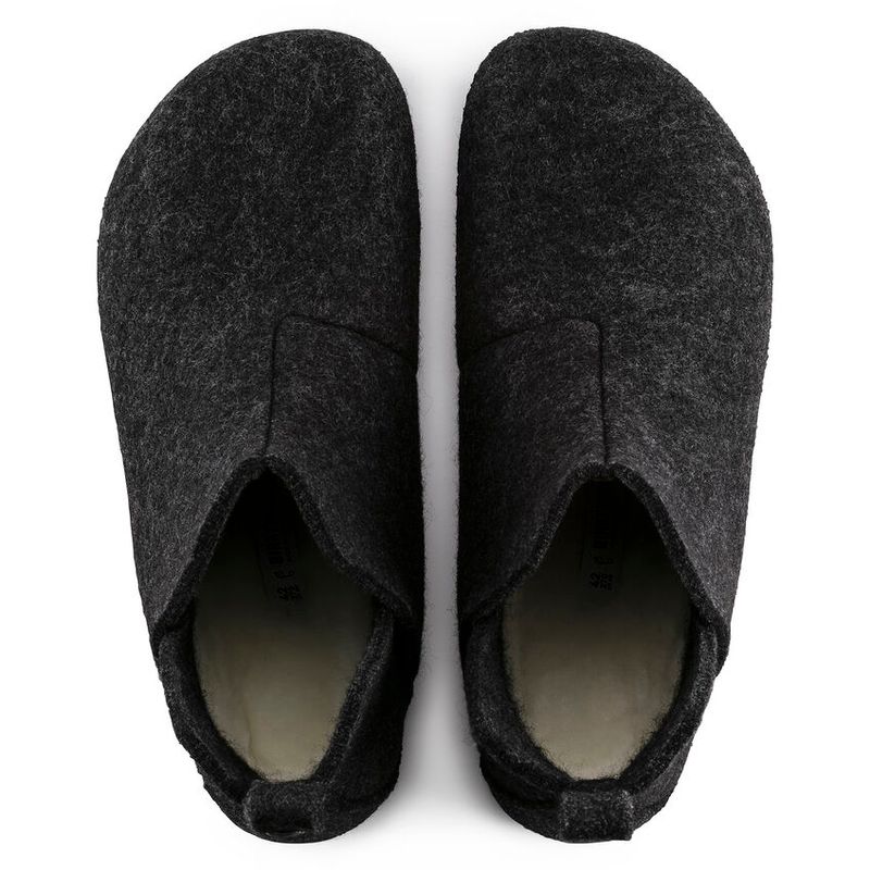 Birkenstock Andermatt Shearling anthracite ullfilt normal