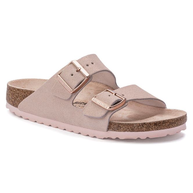 Hovedbilde Birkenstock Arizona Shimmering Light Rose Semsket ...