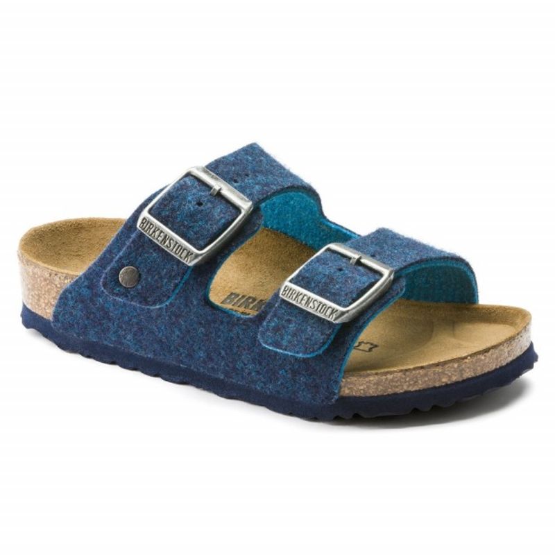 Birkenstock Arizona Doubleface Blå smal