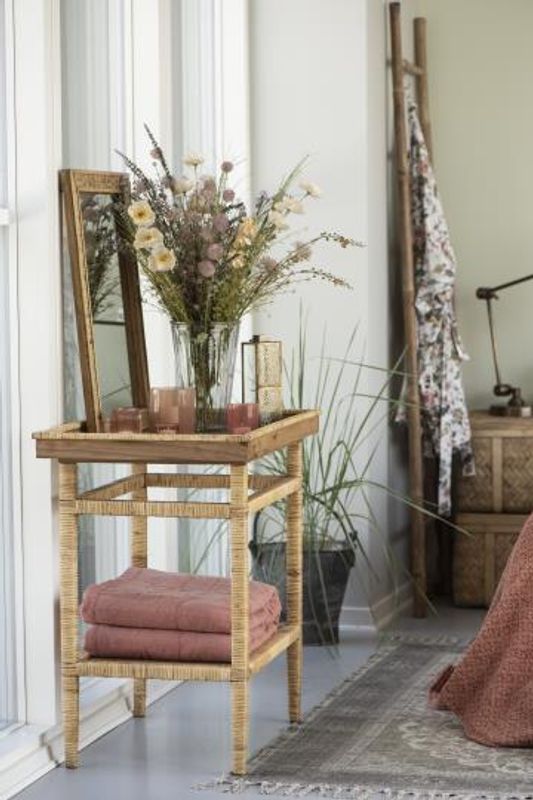 IB Laursen Vintage Quilt desert rose 130x180