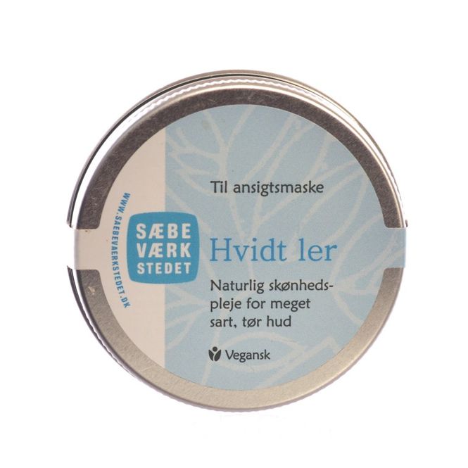 Hovedbilde SV Ansiktsmaske hvit leire (50 gr)