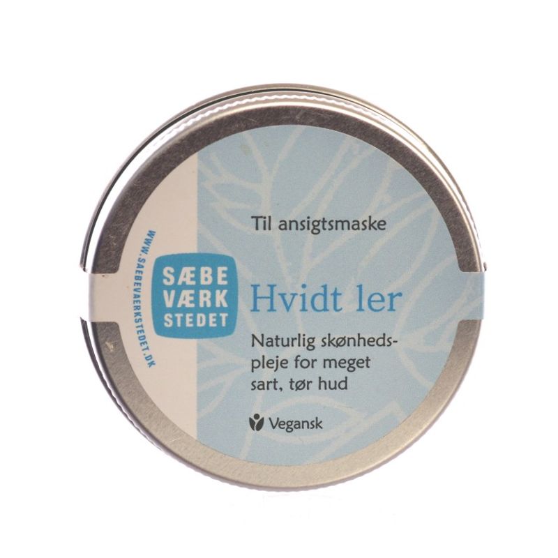 SV Ansiktsmaske hvit leire (50 gr)