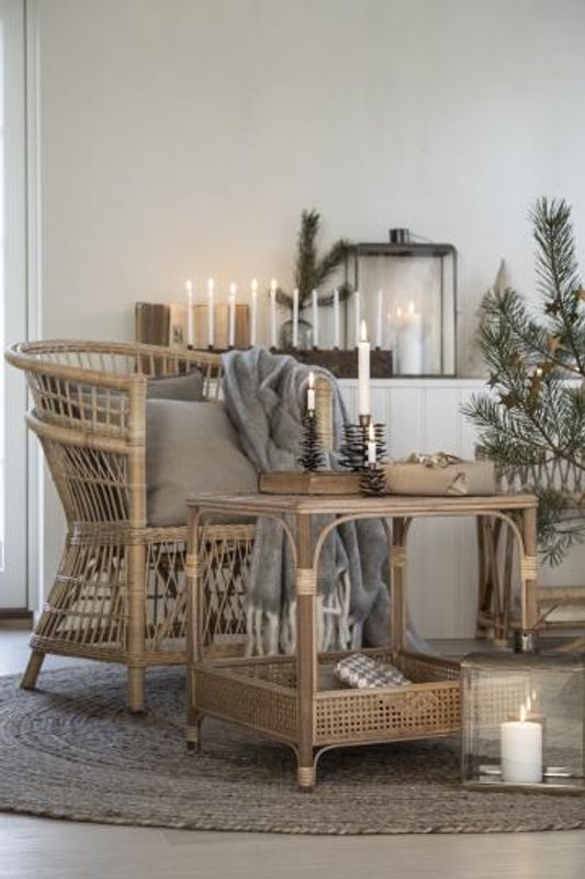 IB Laursen Pute ash grey 50x50 dun