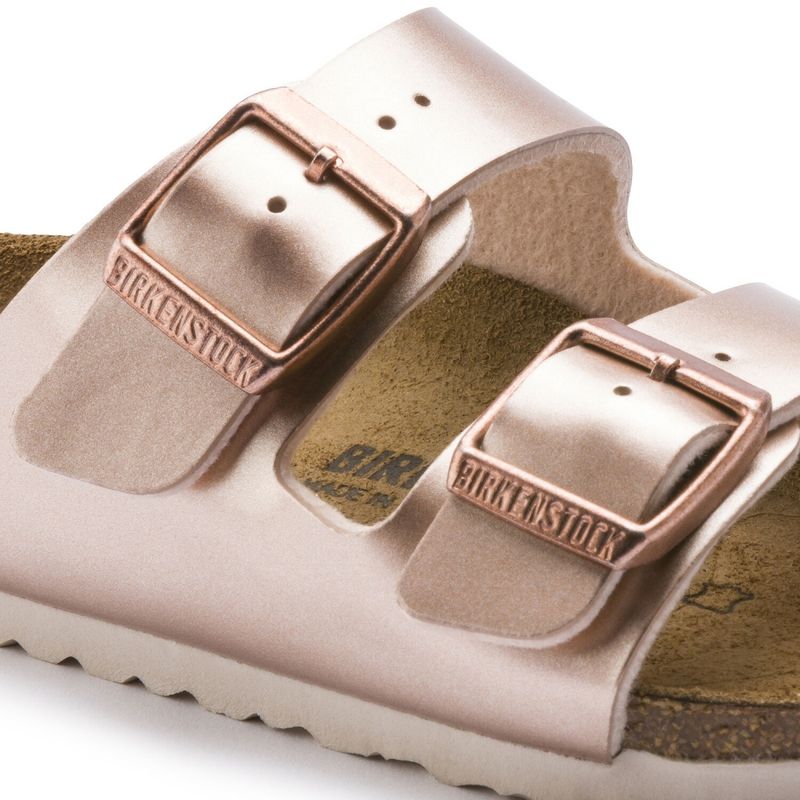 Birkenstock Arizona Electr Met Copper Birko-flor