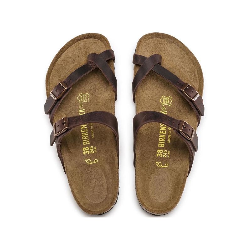 Birkenstock Mayari Habana oljet skinn normal