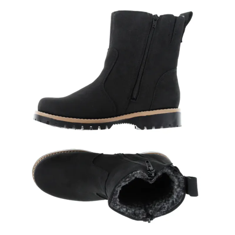 Pomar Tassu Dame Gore-Tex ankel støvel svart