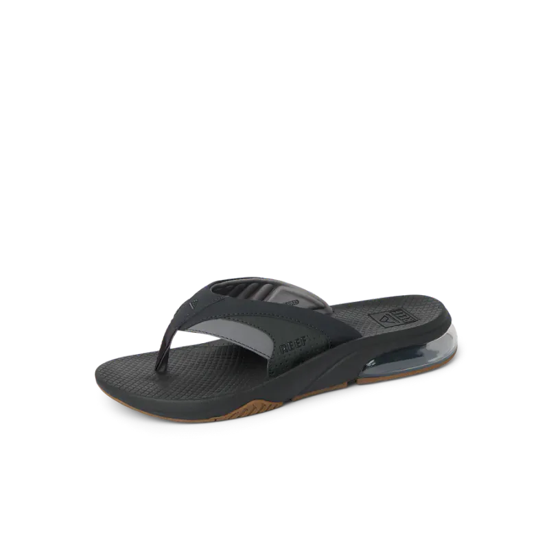 Reef Fanning+ flip flops black/gum herre