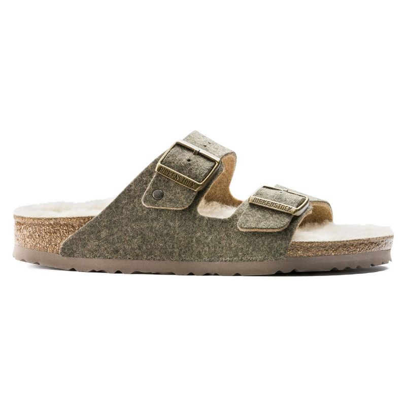 Birkenstock Arizona Doubleface Khaki smal