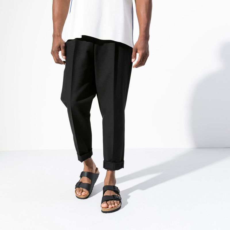 Birkenstock Arizona BF svart myk såle smal