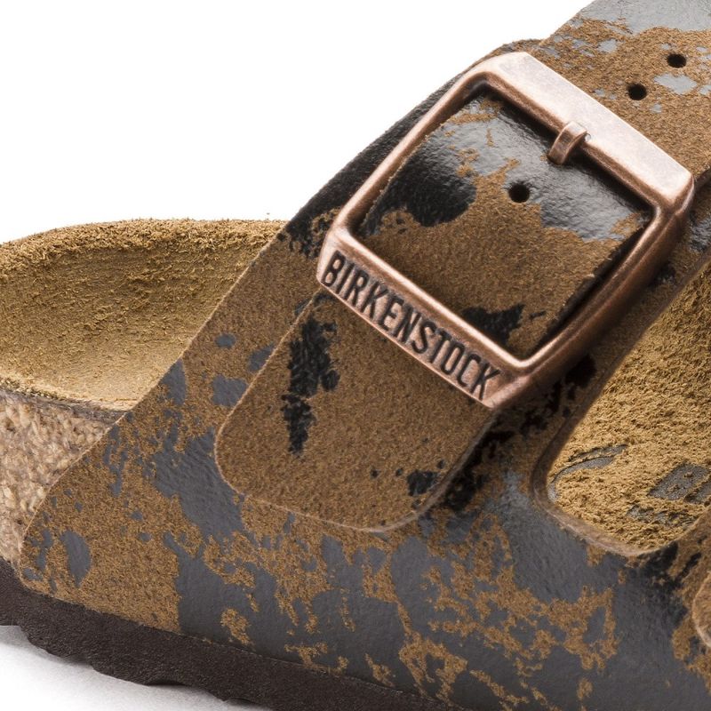 Birkenstock Arizona Color Sprays Brun Mikrofiber