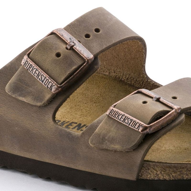 Birkenstock Arizona Tabacco oljet skinn normal