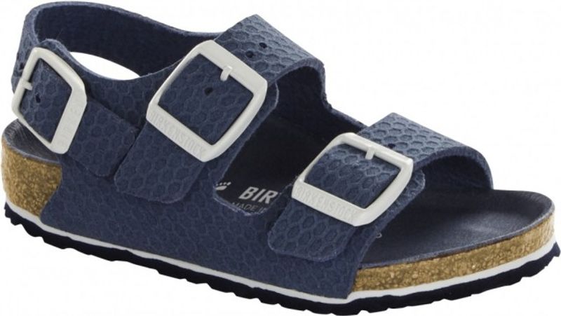 Birkenstock Milano Hexagon Tech Blå, Barn