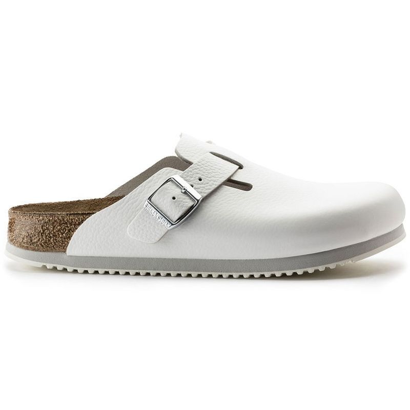 Birkenstock Boston SL hvit normal