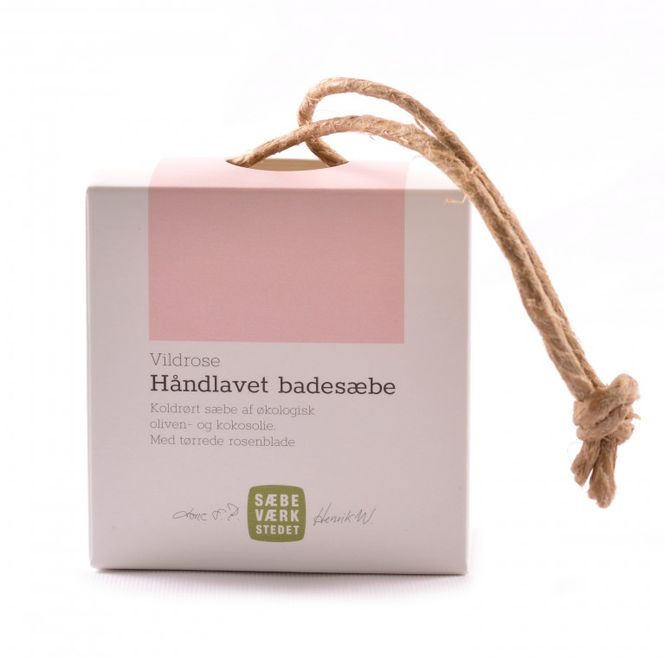 Hovedbilde SV Såpe med økologiske oljer - Vildrose (100 gr)