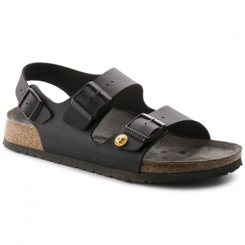 Birkenstock Milano ESD BF svart pro normal