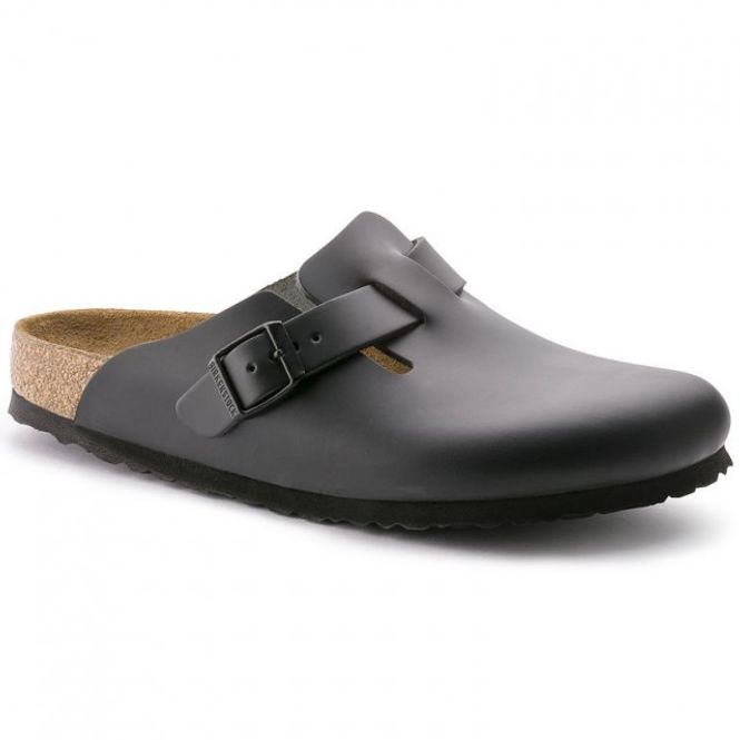 Hovedbilde Birkenstock Boston Svart skinn normal