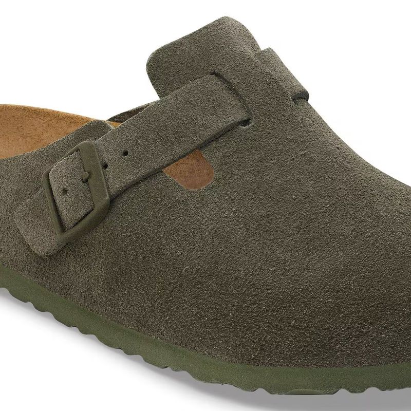 Birkenstock Boston Thyme semsket skinn normal