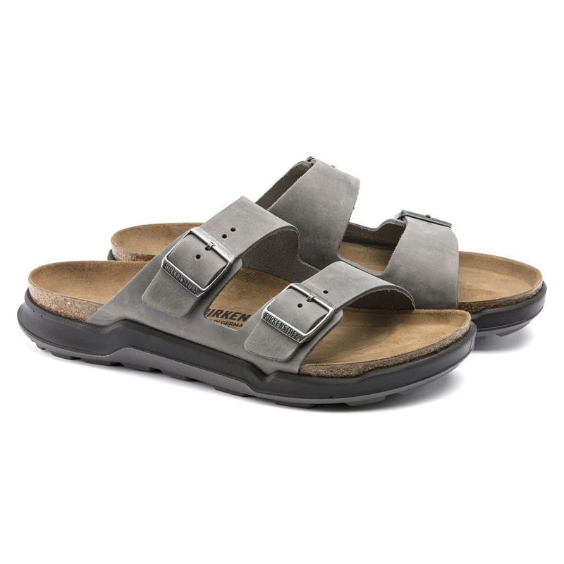 Birkenstock Arizona CT Cross Track Iron skinn normal