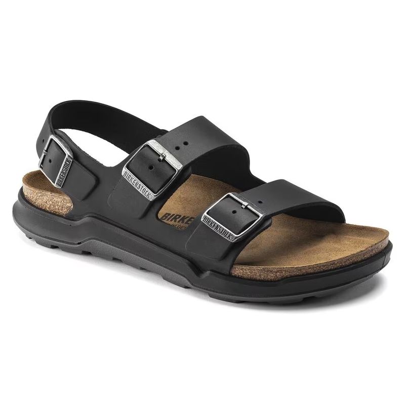 Birkenstock Milano CT Cross Track svart oljet skinn normal