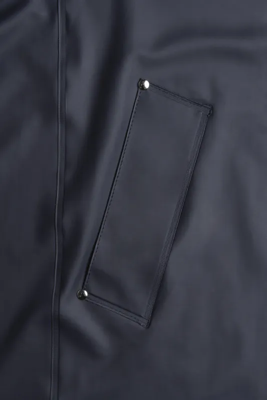 Stutterheim Stockholm lett regnjakke marineblå unisex
