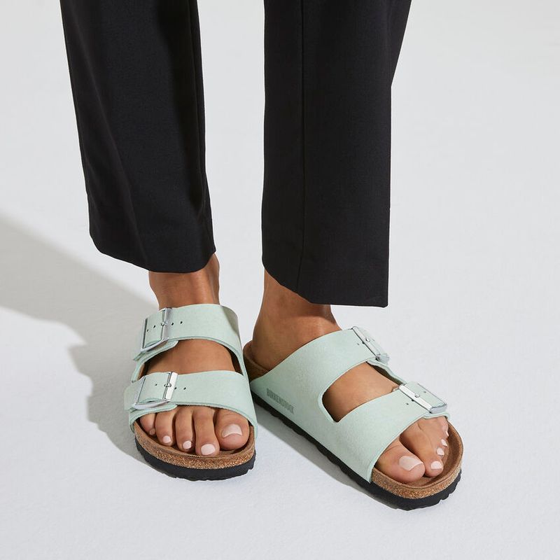 Birkenstock Arizona Vegan SYN Soft Matcha smal