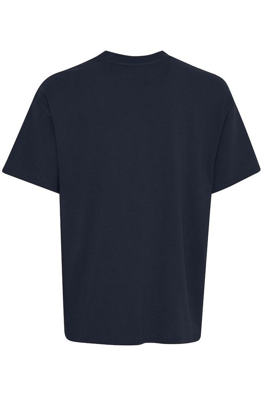 Solid T-shirt Danten bomull insignia blue