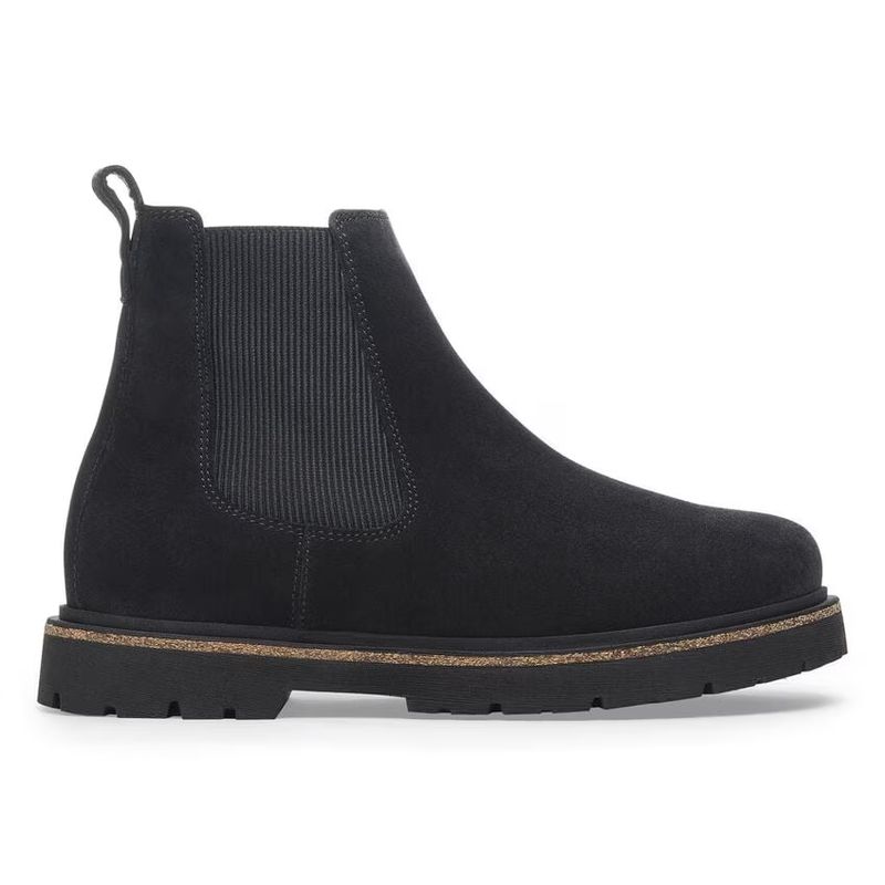 Birkenstock Highwood Slip on Mid Herre semsket skinn svart normal