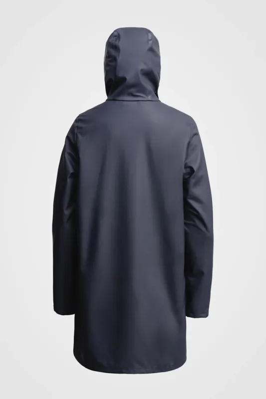 Stutterheim Stockholm lett regnjakke marineblå unisex