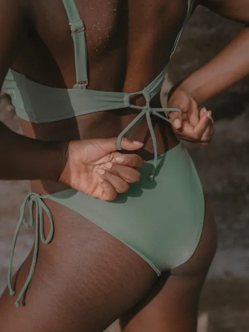 Hovedbilde CPH Cartel Istana Bikini Top Army mørkegrønn
