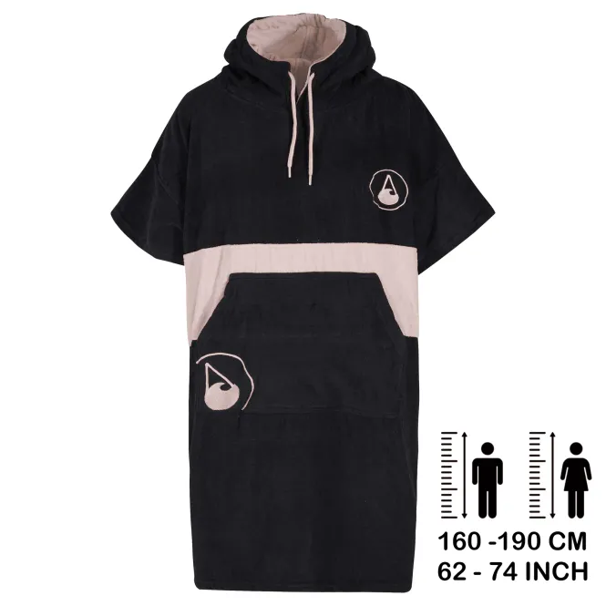 Hovedbilde Poncho Håndkle Barravento svart M