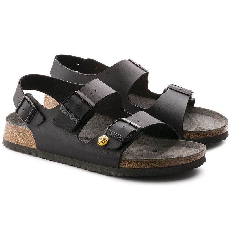 Birkenstock Milano ESD BF svart pro normal