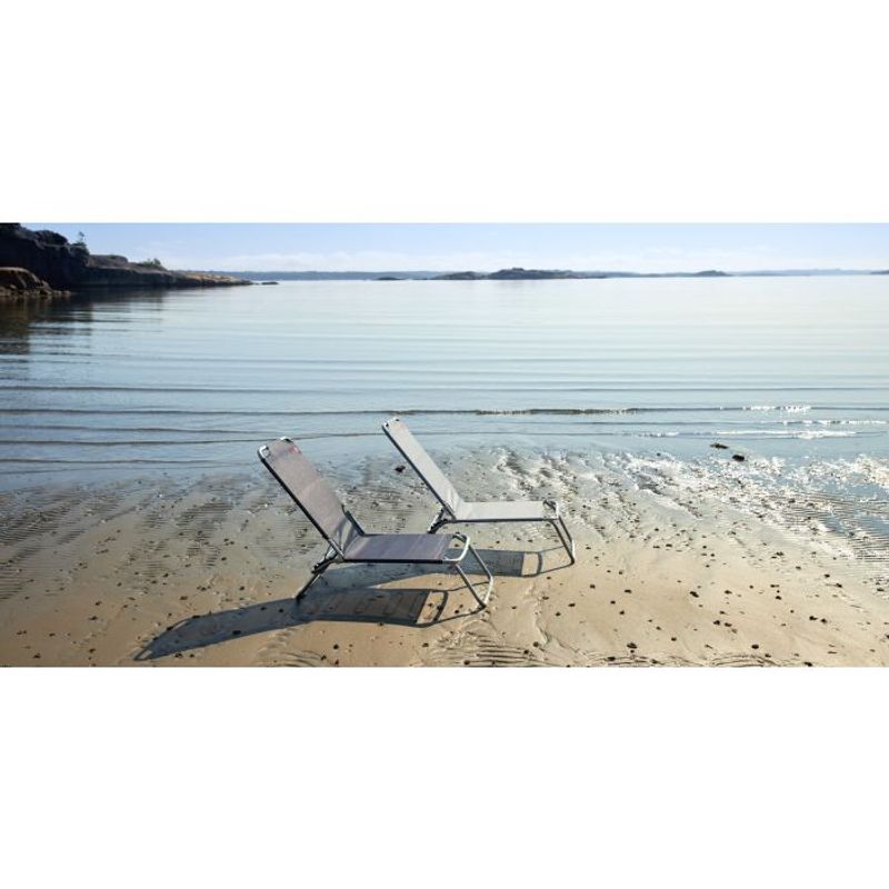 Fiam Jolly strandstol grå