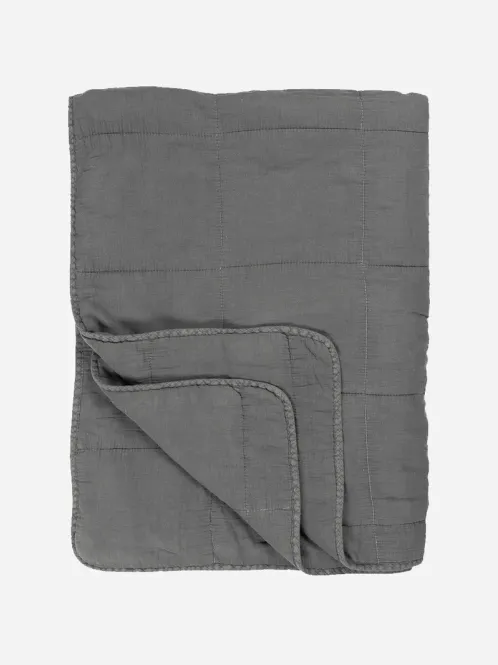 Hovedbilde IB Laursen Vintage Quilt smoke 130x180