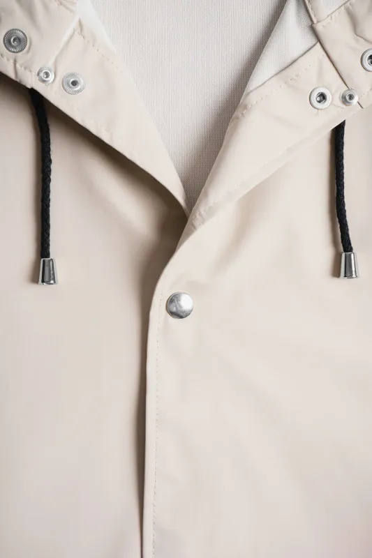 Stutterheim Stockholm lett regnjakke sand unisex