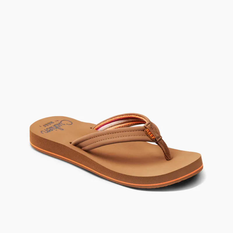 Reef Cushion Breeze flip flops Tan/smoothie dame
