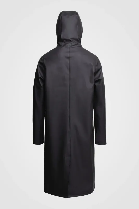 Stutterheim Stockholm Lang regnjakke svart unisex