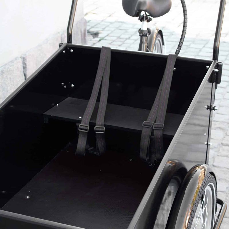 Amlad Lastesykkel elektrisk Deluxe 504Wh-14ah m lem