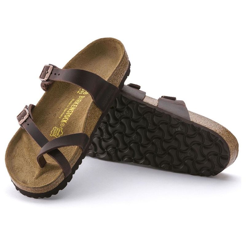 Birkenstock Mayari Habana oljet skinn normal