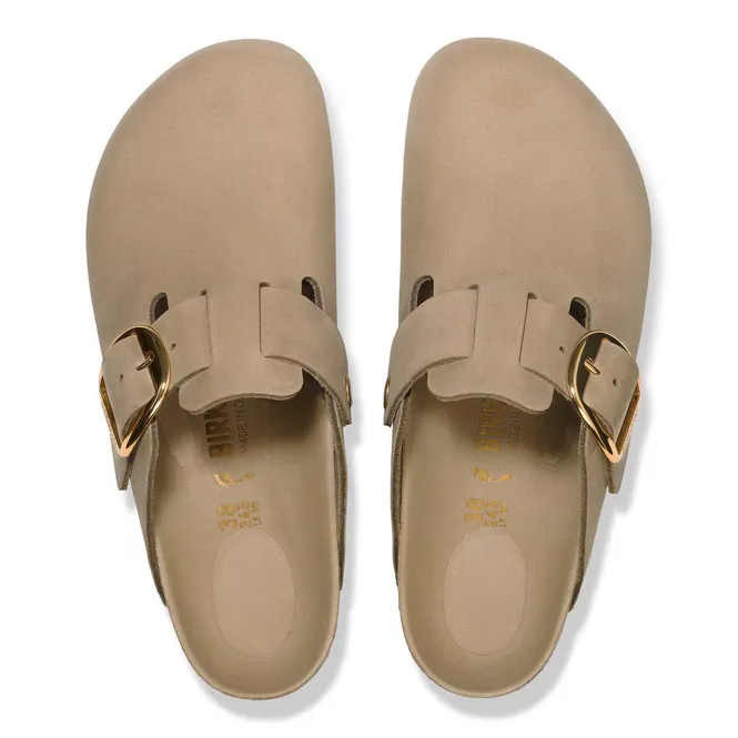 Hovedbilde Birkenstock Boston Big Buckle Tobacco Brown oljet ...