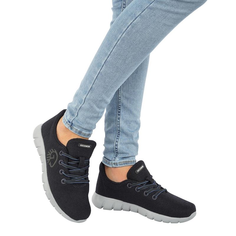 Merino Runner Dame marineblå - merino ull