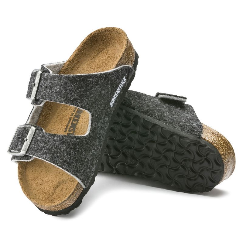 Birkenstock Arizona Doubleface Grå smal