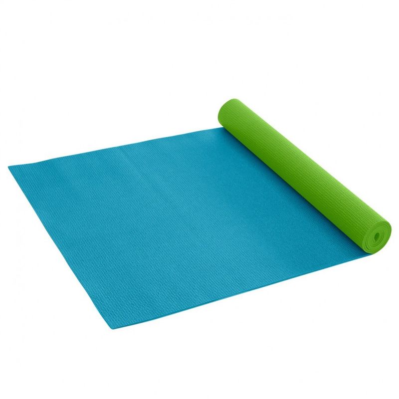 Gaiam Peacock 2-colour yoga mat 3mm