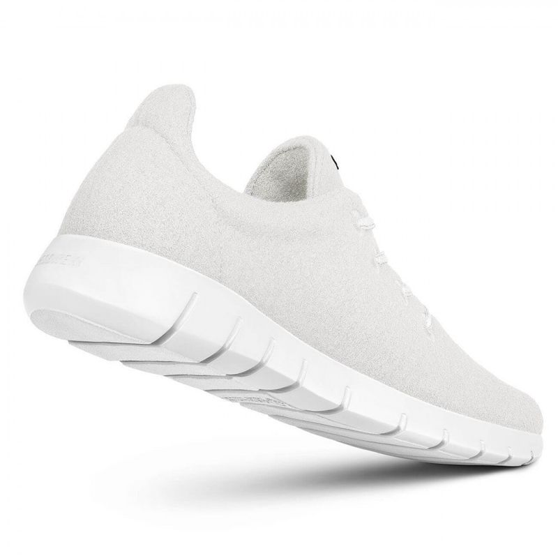 Merino Runner Dame hvit - merino ull