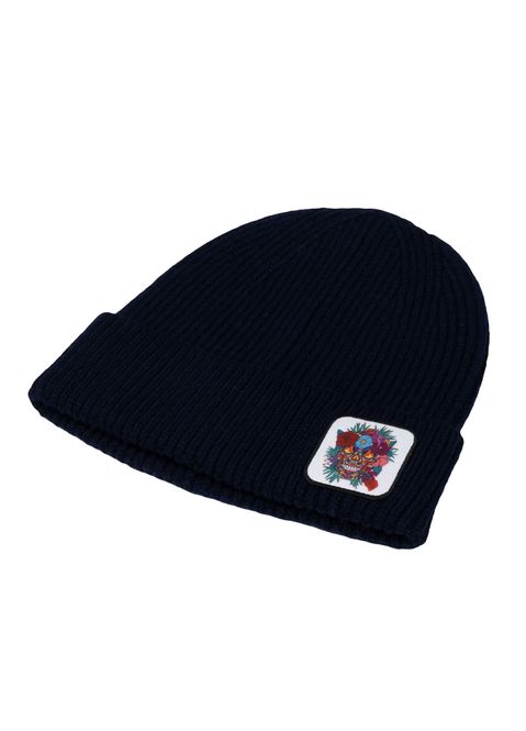 Hovedbilde Fernandez Frida Kahlo Beanie Skull navy