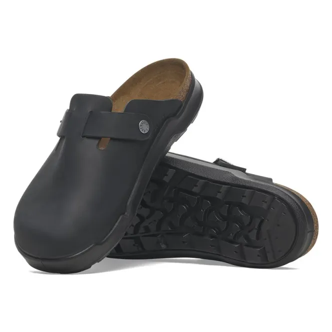 Hovedbilde Birkenstock Boston Crosstown oljet skinn svart ...