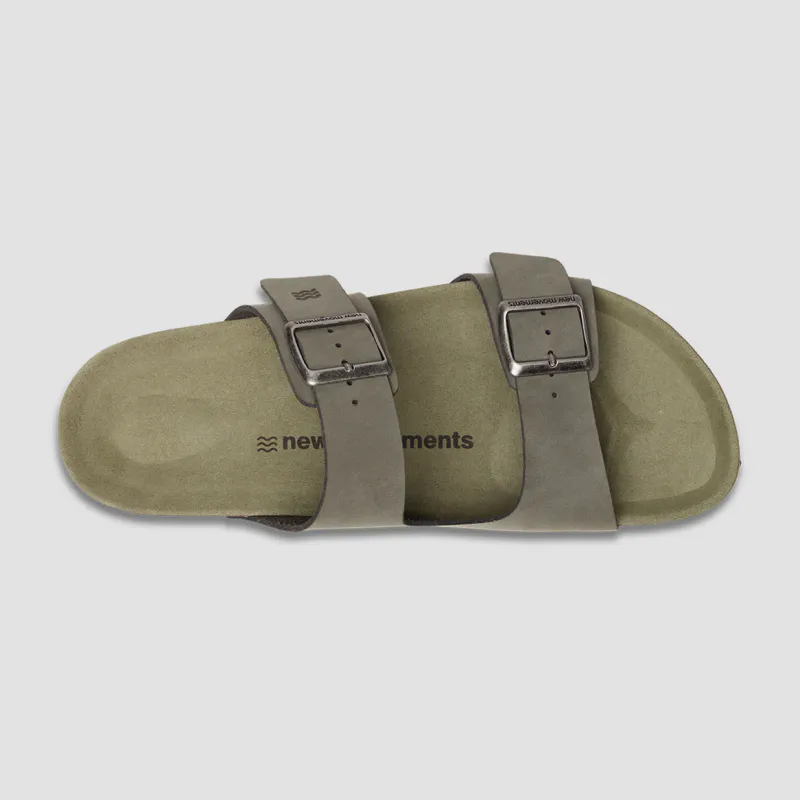 New Movements Everyday sandal Olive vegan