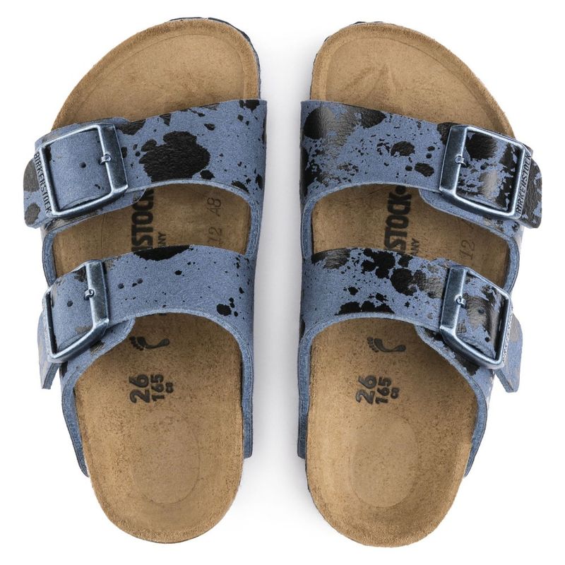 Birkenstock Arizona Color Sprays Blå Mikrofiber