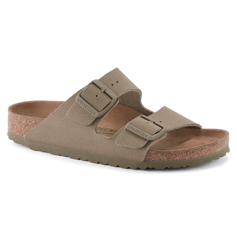 Birkenstock Arizona Vegan textile Faded Khaki smal