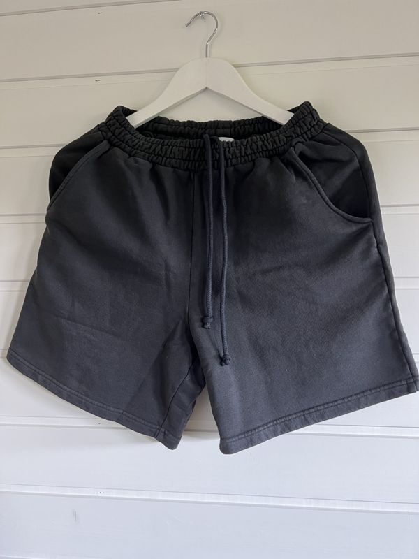 BB Shorts organisk bomull vintage grå unisex